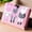 Red, variant on Women's Wallet Cartoon Wallet Lovely Cat Pattern Trifold BETT