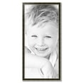 thumbnail image 2 of ArtToFrames 21" x 45" Black Panel With Silver Lip Picture Frame, 21x45 inch Multi Wood Poster Frame (WOM-5093),  Pack, 2 of 7