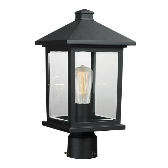 Z-Lite - Roundhouse - 1 Light Outdoor Post Mount Lantern in Period Inspired