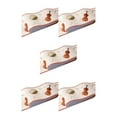 thumbnail image 2 of relayinert 3D Pattern Wall Removable Stickers Easy And Affordable Home Décor Solution Decorative Stickers orange axe 5Set, 2 of 6