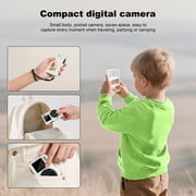 XLURC 5K 80MP Digital Camera for Photography Wifi Dual Screen Vlogging Camera for Youtube Autofocus Travel Camera 18X Digital Zoom with 32GB Card & 2x Battery (White)