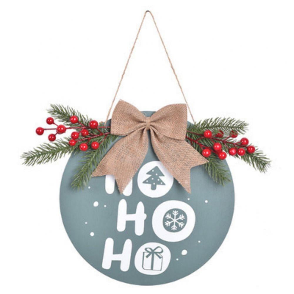 Christmas door decor Wreath sign|Door embellishment Moose wonderful time of the year Merry Christmas