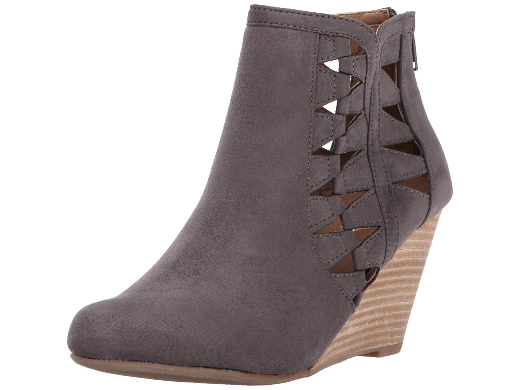 report gray booties