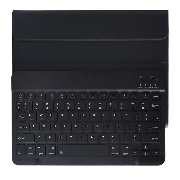 Cubierta Protectora Para Tableta Baoblaze Con Teclado Estuche Para Tableta Con Teclado Negro