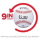 thumbnail image 2 of Pelotas de béisbol Franklin Sports OL1000 oficiales, tamaño 9 — 6 unidades, 2 of 8