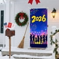 thumbnail image 4 of Steadline 2026 New Year Happy Door Curtain 180x90cm Multi-Color Holiday Fabric Decoration Spring Festival Door Cover Christmas Home Decor Party Background Decoration, 4 of 7
