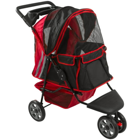 Zephyr 3Wheel Pet Jogging Stroller  Walmart.com