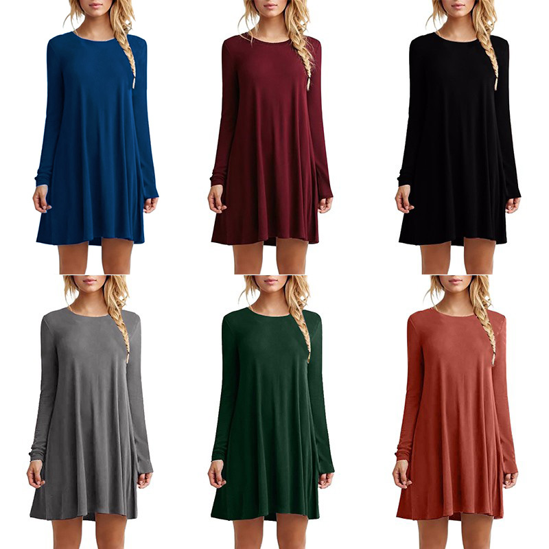plain tunic dress