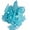 Blue D, variant on Glow In The Dark Fish Tank Decorations 50 Pieces Plastic Sea Shells Starfish Stones For Aquarium Vase Fillers And Beach Themed Party Supplies Blue