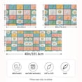 thumbnail image 2 of Yayeee Pillowcase Standard Size Set of 2 Satin Wrinkle Resistant Pillow Case, Daisy Mosaic, 2 of 8