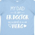 thumbnail image 4 of Inktastic My Dad is an Er Doctor and a Hero Boys or Girls Toddler T-Shirt, 4 of 5