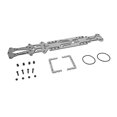 thumbnail image 1 of Chassis Battery Mounting Kit, RC Chassis Plate Kit Light Weight High Accuracy  Balance CNC Engraving Standard Size For 1:10 Model Drift Car, 1 of 8