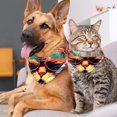 thumbnail image 4 of Cat Breathable Chiffon Yarn Puppy Pet Collar Set (Pack of 2) - Translucent Light Material, 40.6x40.6x58/16x16x22.8in, 53.3x53.3x76.2/20.9x20.9x30 in., 4 of 5