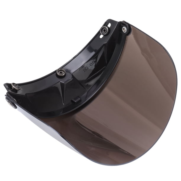 Lente de visera para casco, lente para casco de motocicleta, lente de repuesto para casco de metal, lente para casco de mayor durabilidad