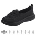 thumbnail image 2 of Zapatillas deportivas sin cordones, cómodas, con soporte para el arco del pie, informales, transpirables, para mujeres y niñas, 2 of 9