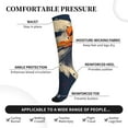thumbnail image 2 of Rateoe American Bald Eagle A Compression Socks for Women and Men 20-30mmHg-Circulation Support Socks Knee High Nurse Pregnant Running Medical and Travel Athletic, 2 of 7