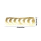thumbnail image 3 of Portavasos, expositor de tazas de té, organizador de juegos de té plegable de madera para almacenamiento y exhibición, diseño portátil, color beige, artesanía fina, 3 of 6