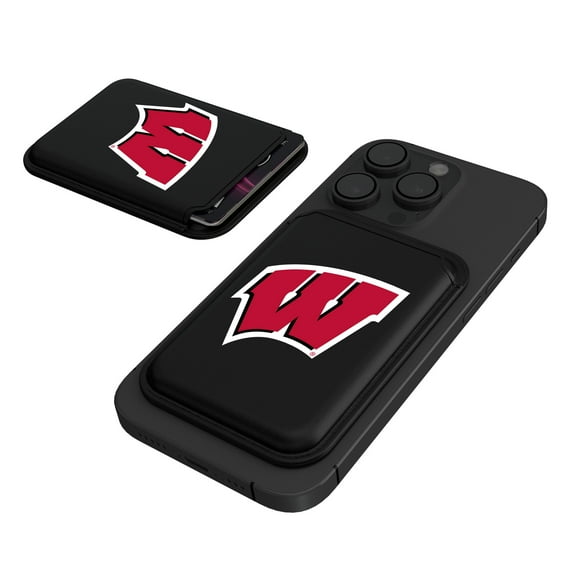 Keyscaper Wisconsin Badgers Magnetic Credit Card Wallet