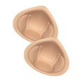 thumbnail image 4 of Justharion Removable and Breathable Bra Insert Pads for Enhanced Sports Beige XL 5Set, 4 of 6