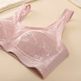 thumbnail image 5 of Levmjia Women Comfort Bras Seamless Wireless Soft Support No Underwire Bralette Plus Size Solid Color Rimless Lace Everyday Daily Wear Sleep Yoga, 5 of 9