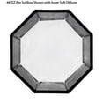 thumbnail image 4 of Fotodiox EZ-Pro Octagon Softbox 48" avec Speedring pour Photogenic Studio Max III 160, 320, Powerlight PL1250 et plus, 4 of 4