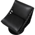 thumbnail image 4 of Meridian Furniture Millwin Black Vegan Leather Swivel Accent Chair, 4 of 8