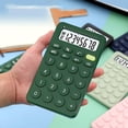thumbnail image 1 of Feltree Standard Calculator 8 Digit with Large Display & Round Button Candy Color Calculator Portable for Office Home School, 1 of 8