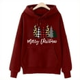 thumbnail image 4 of Fesfesfes Ugly Xmas Sweater Women Casual Printed Pullover O-Neck Long-Sleeved Sweater, 4 of 4