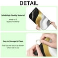 thumbnail image 4 of Black Marble Gold Line Pattern Dish Drying Mat for Kitchen 1 Pack, Ultra Absorbent Microfiber Dishes Drainer Mats,18"x24", 4 of 4