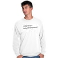 thumbnail image 5 of Funny Computer Coding Joke CSS Ninja Long Sleeve TShirt Men Women Brisco Brands S, 5 of 6