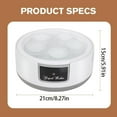 thumbnail image 3 of Clearance Probiotic Yogurt Maker 2025 New 1.2L Stainless Automatic Yogurt Maker With Temperature Control & Time Control Small Thermostatic Maker, 3 of 8