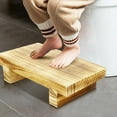thumbnail image 3 of Wood Bedside Step Stool Household Bedroom Step Stool Multipurpose Stepping Stool, 3 of 6
