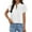 B39 White womens summer casual tops clearance under $5, variant on of the Week Yrmaups Summer Basic Tops Tee Shirts for Women Under $5 Casual Petal Short Sleeve V Neck Ruched Elastic Waist Blouses Fashion Cute Peasant Black Blouses Clothes