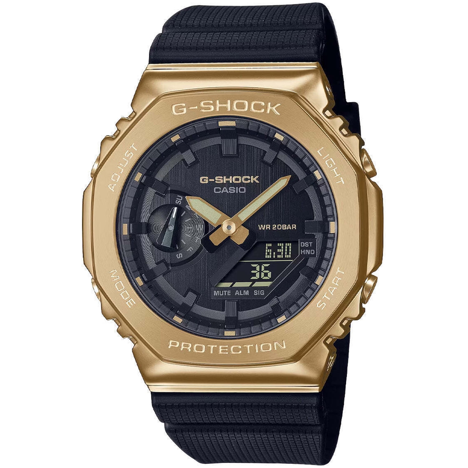 Casio Men's Gravitymaster Black dial watch - GA-1100-1A1 - Walmart.com