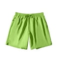 thumbnail image 3 of IROINNID Men's Loose Comfortable Casual Breathable Flat-Front Bermuda Shorts, 3 of 3
