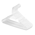 thumbnail image 1 of Ganchos para Ropa de Niños | Ganchos de Plástico Premium para Colgar Ropa de Niño, Niña y Bebé | Gruesos, Resistentes y Duraderos | Paquete de 20 Perchas para Ropa Infantil color Blanco, 1 of 5