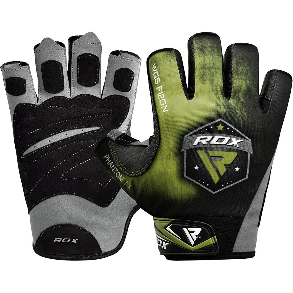 RDX Weight Lifting Gloves for Gym Workout Breathable with Padded Anti