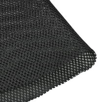 Uxcell Speaker Grill Cloth Polyester Fiber Stereo Mesh Fabric Black 1x1.45m