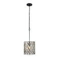thumbnail image 4 of Varaluz Windsor 1-Lt Crystal Pendant - Carbon/Havana Gold, 4 of 4