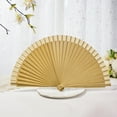 thumbnail image 4 of Jiaroswwei Folding Fan Classical Art Craft Fine Texture Stage Performance Decoration Folding Hand Fan, 4 of 8