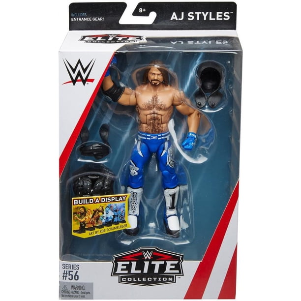 Mattel WWE Elite Figure 53 – Articulations Luxe, Détails TrueFX, Accessoires – 15,2 Cm