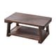 thumbnail image 1 of Mesa de piso de madera multifuncional, mesa baja para sala de estar, balcón, interior 50cmx30cmx20cm, 1 of 9