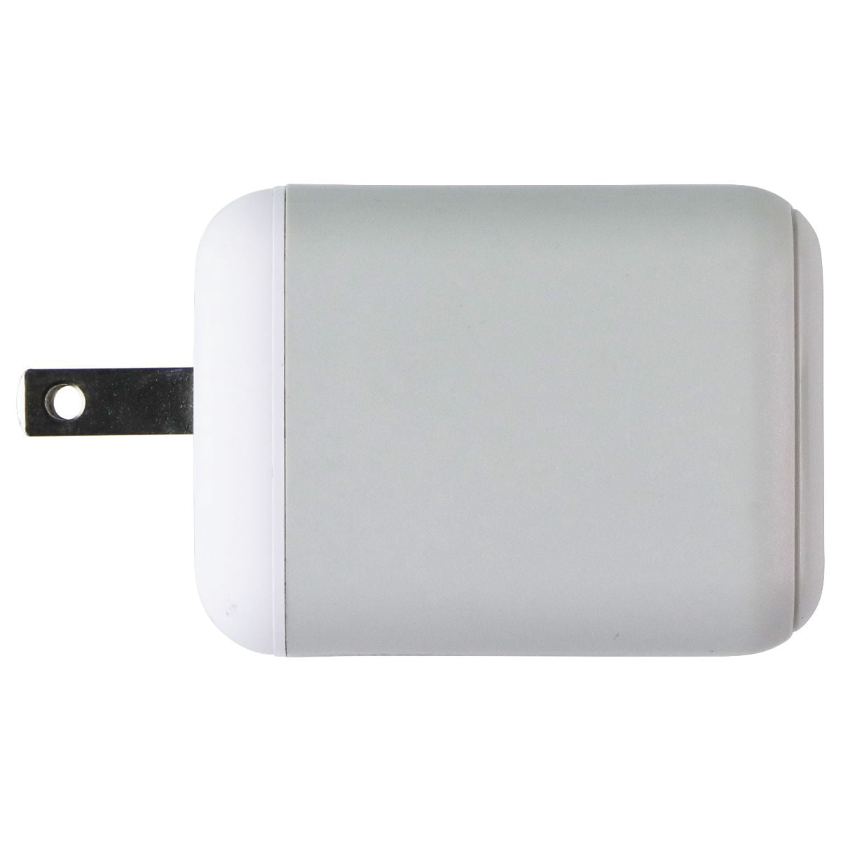 Ventev WC65-HDBX-83820 65W Ultrafast USB C Universal Dual Gan Mini Wall Charger - Gray