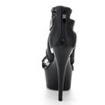 thumbnail image 6 of Ellie Shoes E-609-Shawna, 6" Pointed Heel Platform Womans Sandal. Black / 9, 6 of 6