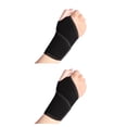 thumbnail image 1 of Muñequera Ajustable Naiovety 2Conjunto Negro, 1 of 5