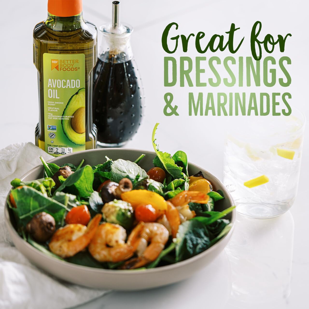 Better Body Foods Pure Avocado Oil (Pack of 3)