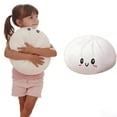 thumbnail image 1 of Jumbo Stress Ball 9.8 Inch Dumpling Shape Squishy Toy for Anxiety Relief and Sensory Play, 1 of 5