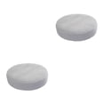 thumbnail image 1 of Advancent Funda para taburete de bar, artesanía exquisita, resistente al desgaste, elástica, lavable a máquina Gris plateado diámetro 28-38cm 2Conjunto, 1 of 1