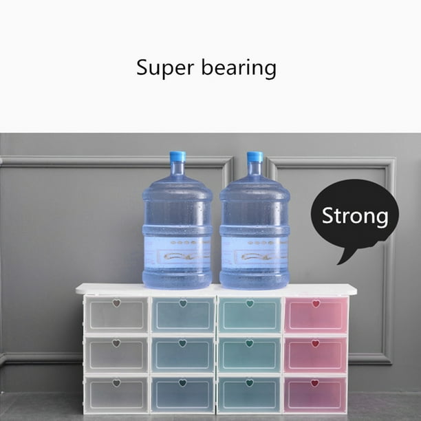 Plastic shoe boxes wholesale clearance