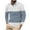 White, variant on Xzbqbs Mens Casual Long Sleeve Polo Shirt Quarter Zip Slim Fit Lightweight Pullover Striped Printed Lapel Tops Summer Shirts